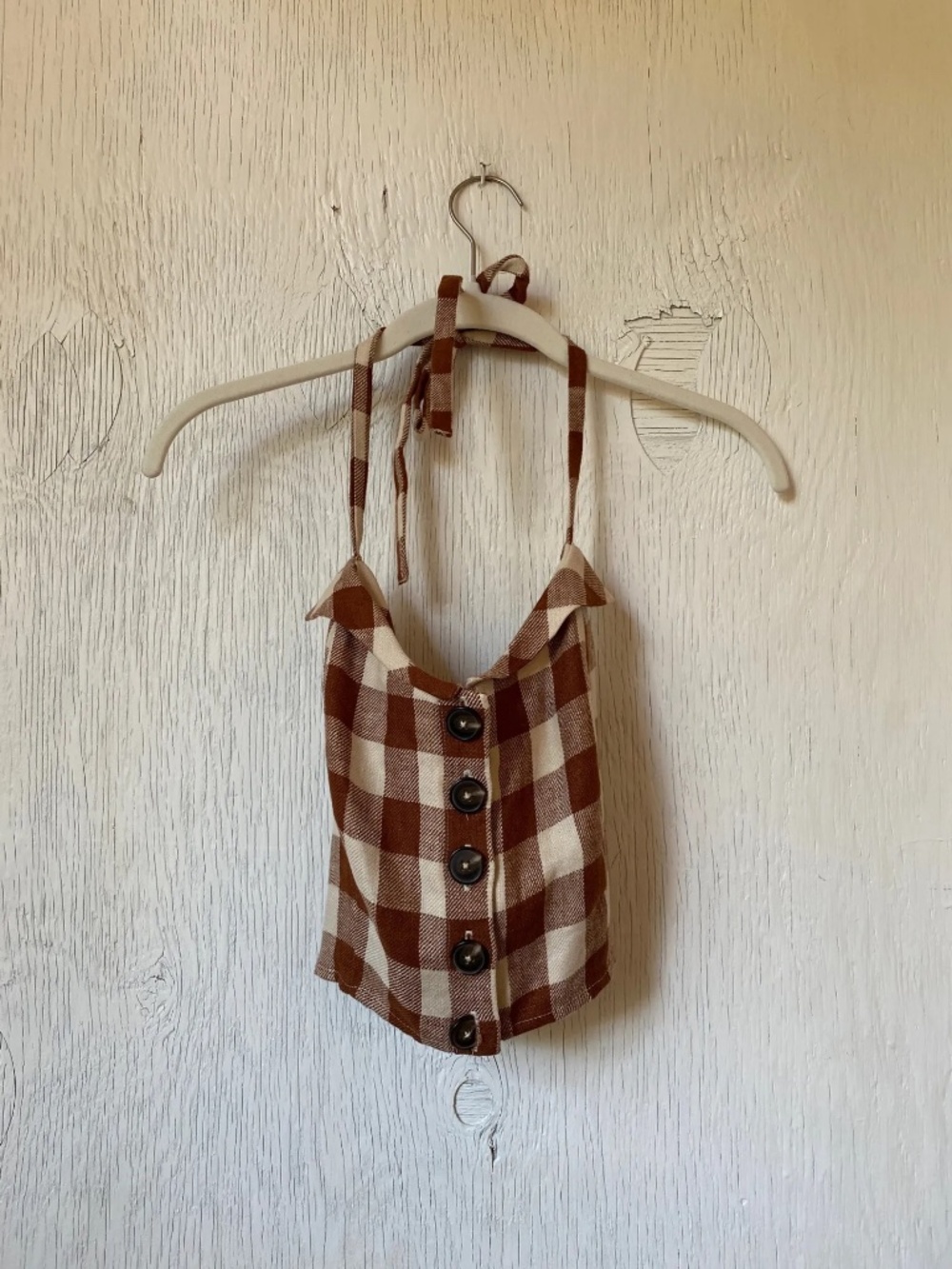 Reformation linen halter top
